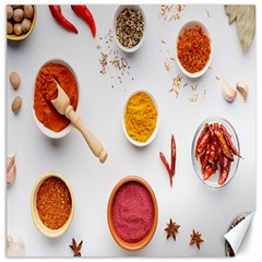 Masala Spices Food Canvas 12  x 12 