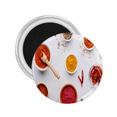 Masala Spices Food 2 25  Magnets by artworkshop