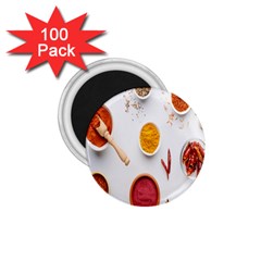 Masala Spices Food 1 75  Magnets (100 Pack)  by artworkshop