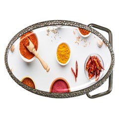 Masala Spices Food Belt Buckles by artworkshop