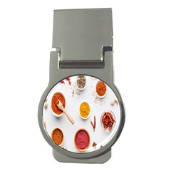 Masala Spices Food Money Clips (round)  by artworkshop