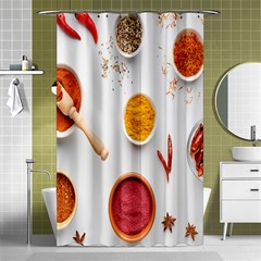 Masala Spices Food Shower Curtain 48  X 72  (small)  by artworkshop