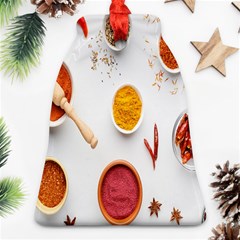 Masala Spices Food Ornament (bell) by artworkshop