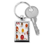 Masala Spices Food Key Chain (Rectangle) Front