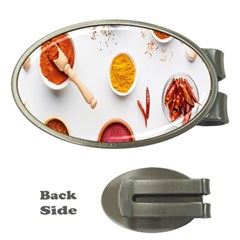 Masala Spices Food Money Clips (oval)  by artworkshop