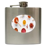 Masala Spices Food Hip Flask (6 oz) Front