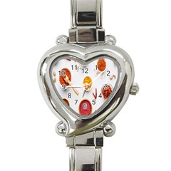 Masala Spices Food Heart Italian Charm Watch by artworkshop