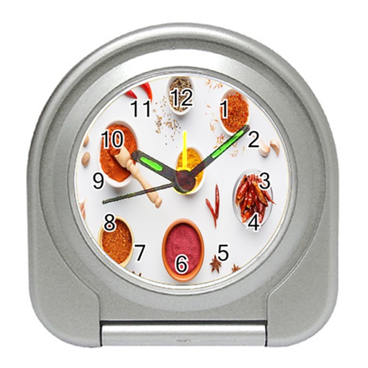 Masala Spices Food Travel Alarm Clock