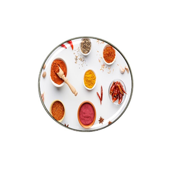 Masala Spices Food Hat Clip Ball Marker