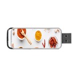 Masala Spices Food Portable USB Flash (Two Sides) Back