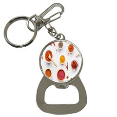 Masala Spices Food Bottle Opener Key Chain by artworkshop