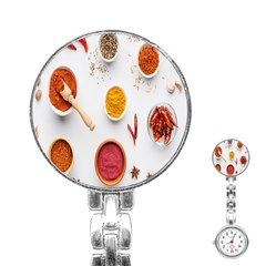 Masala Spices Food Stainless Steel Nurses Watch