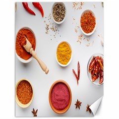 Masala Spices Food Canvas 18  X 24  by artworkshop