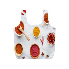 Masala Spices Food Full Print Recycle Bag (s) by artworkshop