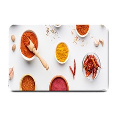 Masala Spices Food Small Doormat  by artworkshop