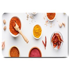 Masala Spices Food Large Doormat  by artworkshop