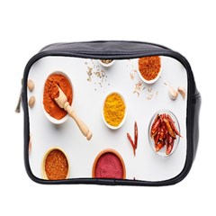 Masala Spices Food Mini Toiletries Bag (two Sides) by artworkshop