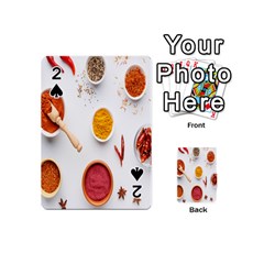 Masala Spices Food Playing Cards 54 Designs (mini) by artworkshop