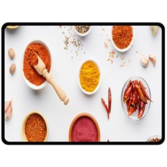 Masala Spices Food Fleece Blanket (large)  by artworkshop