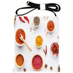 Masala Spices Food Shoulder Sling Bag by artworkshop