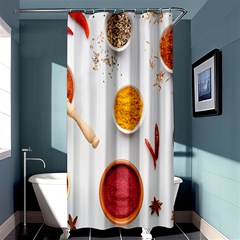 Masala Spices Food Shower Curtain 36  X 72  (stall)  by artworkshop