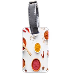 Masala Spices Food Luggage Tag (two Sides) by artworkshop