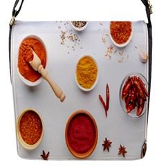 Masala Spices Food Flap Closure Messenger Bag (s) by artworkshop