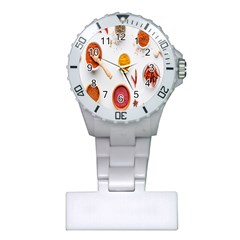 Masala Spices Food Plastic Nurses Watch by artworkshop