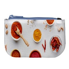 Masala Spices Food Large Coin Purse