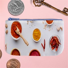 Masala Spices Food Large Coin Purse by artworkshop