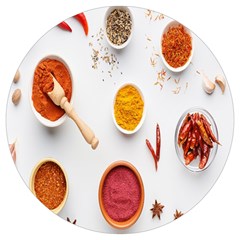 Masala Spices Food Round Trivet