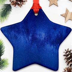 Milky Way Stars Night Sky Ornament (star) by artworkshop