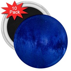 Milky Way Stars Night Sky 3  Magnets (10 Pack)  by artworkshop