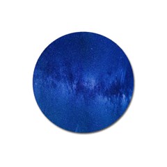 Milky Way Stars Night Sky Magnet 3  (round) by artworkshop