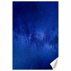 Milky Way Stars Night Sky Canvas 24  X 36 