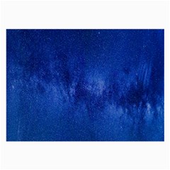 Milky Way Stars Night Sky Large Glasses Cloth (2 Sides) by artworkshop