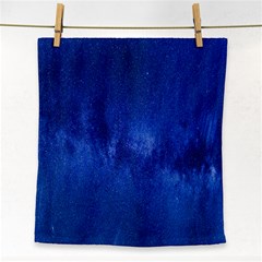 Milky Way Stars Night Sky Face Towel by artworkshop