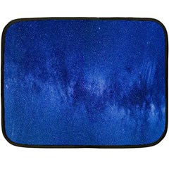 Milky Way Stars Night Sky Fleece Blanket (mini) by artworkshop