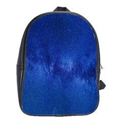 Milky Way Stars Night Sky School Bag (large) by artworkshop