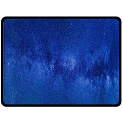 Milky Way Stars Night Sky Fleece Blanket (large)  by artworkshop