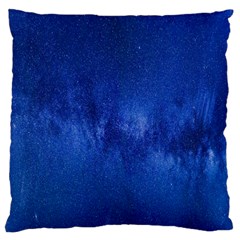 Milky Way Stars Night Sky Large Flano Cushion Case (one Side) by artworkshop