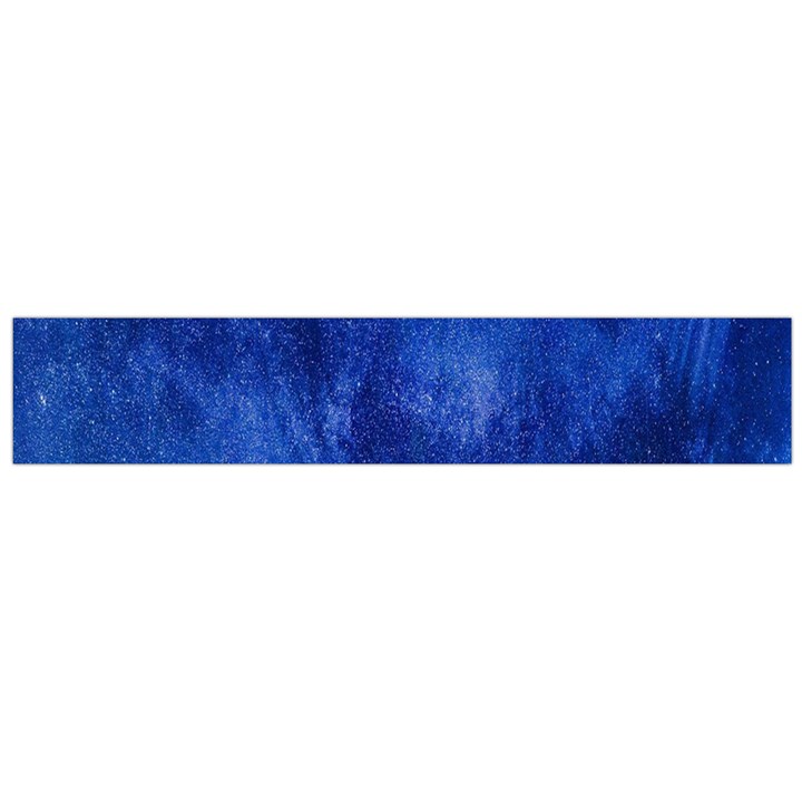 Milky Way Stars Night Sky Large Flano Scarf 