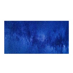 Milky Way Stars Night Sky Satin Wrap 35  X 70  by artworkshop