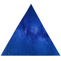 Milky Way Stars Night Sky Wooden Puzzle Triangle by artworkshop