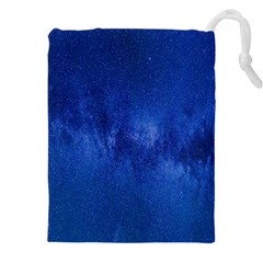 Milky Way Stars Night Sky Drawstring Pouch (4xl) by artworkshop