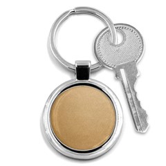 Paper Brown Key Chain (round) by artworkshop