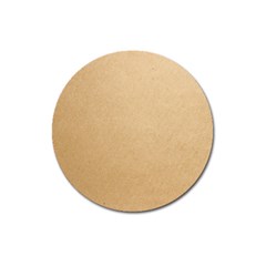 Paper Brown Magnet 3  (round) by artworkshop