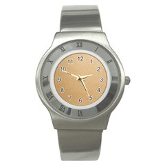 Paper Brown Stainless Steel Watch by artworkshop