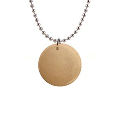 Paper Brown 1  Button Necklace by artworkshop