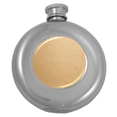 Paper Brown Round Hip Flask (5 Oz) by artworkshop